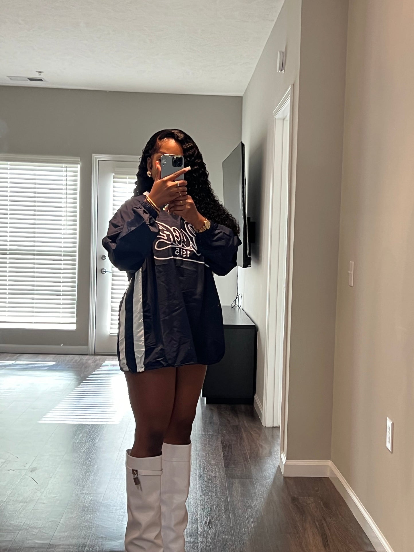 Oversized Jersey Dress