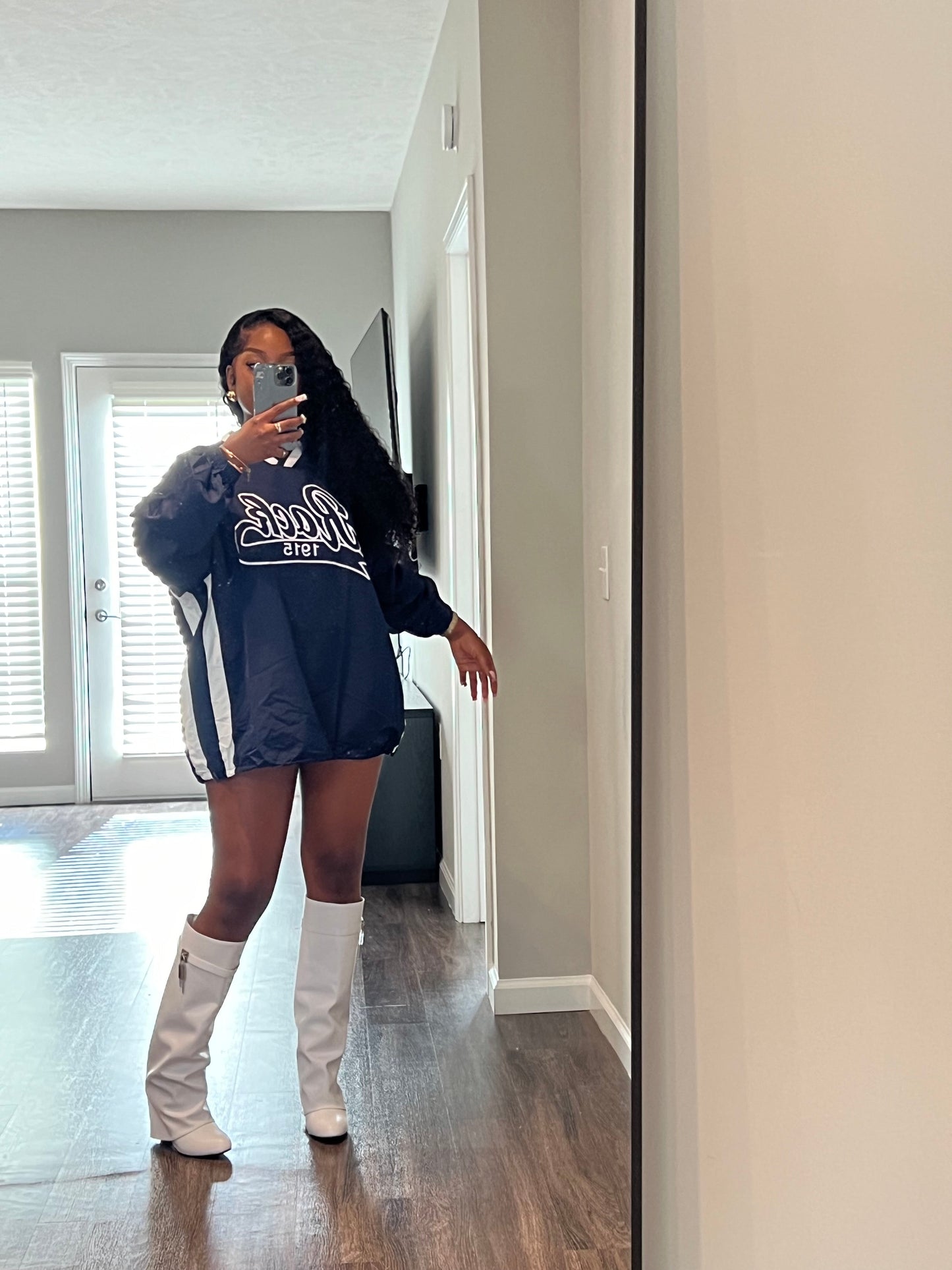 Oversized Jersey Dress