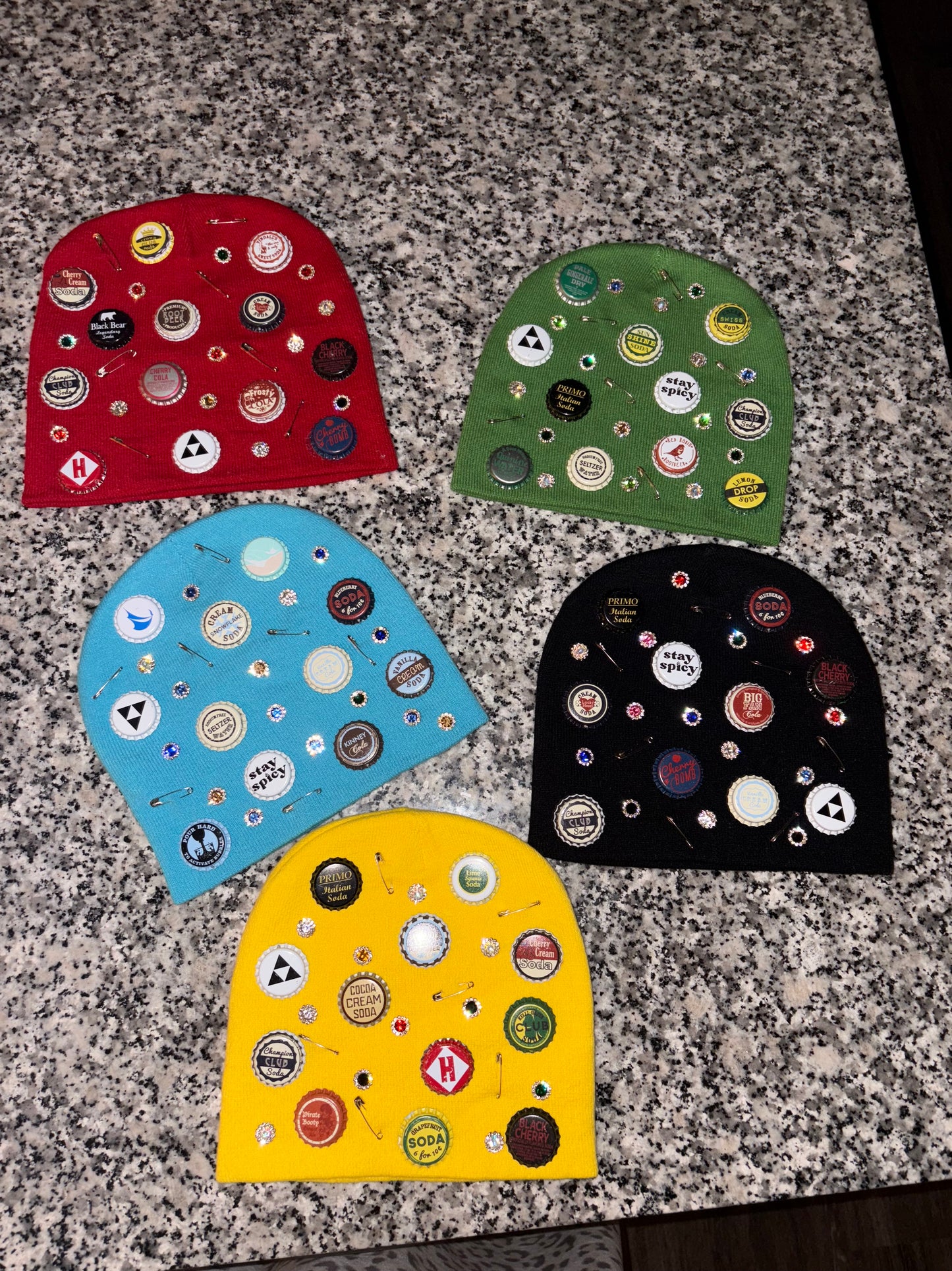 Bottle Cap Beanies